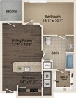 Fairview floor plan Ayrsley Lofts