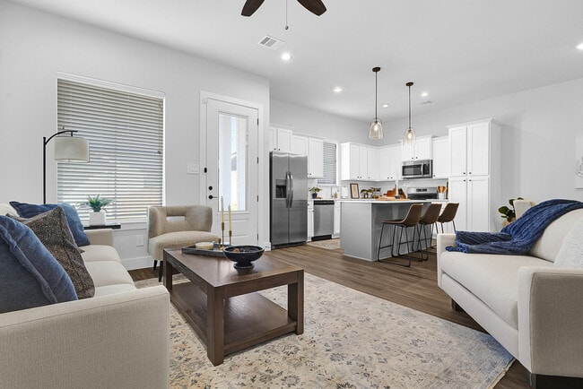 THREE BEDROOM LIVING/KITCHEN!