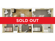 2BR/1BA - B5 Sold Out