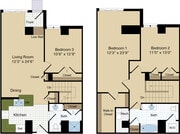 Townhouse - 3 Bedroom - 2 Bathroom
