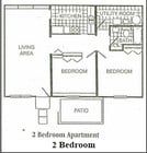2BR/1BA