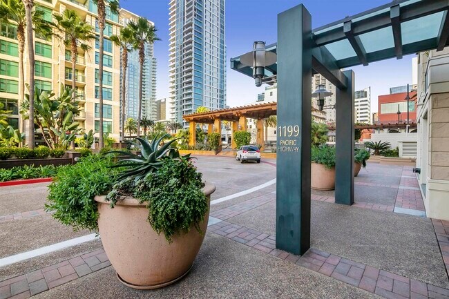 Building Entrance - 1199 Pacific Hwy Condo Unit 505