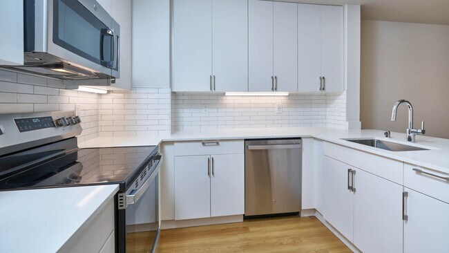 Kitchen with Stainless Steel Appliances