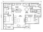 Lake Eustis - 1,319 Sq. Ft., 2-Bed/2-Bath, 1st Floor