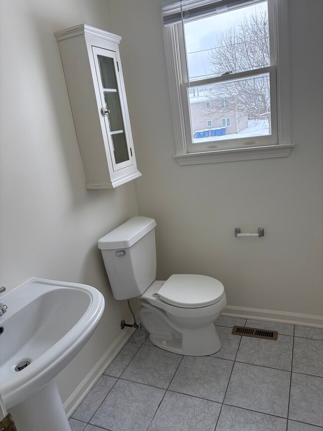 half bath first floor
