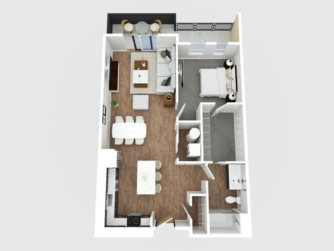Building Photo - 1 Bed/ 1 Ba + Balcony Unit 110 W Beall #506