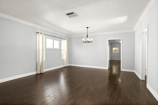 Living room from front door - 1766 Carmona Ave