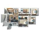 Three Bedroom + Two Bathroom