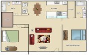 2BR/2BA