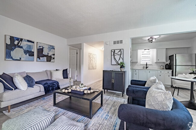 1BR, 1BA - 625SF -Living Area