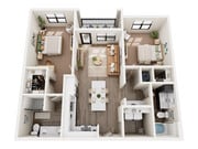 B5 floor plan The Ballast on Salem