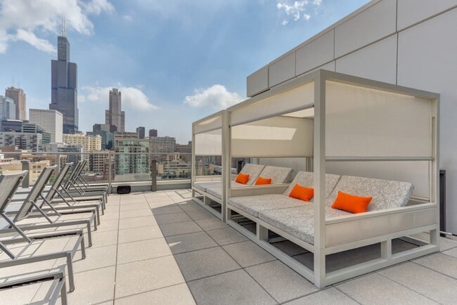 Rooftop Pool Cabanas