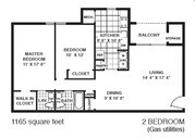 2BR/1.5BA
