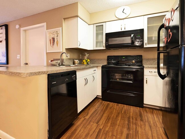 2BR, 1BA - 1,034SF - Kitchen - Advenir at La Costa