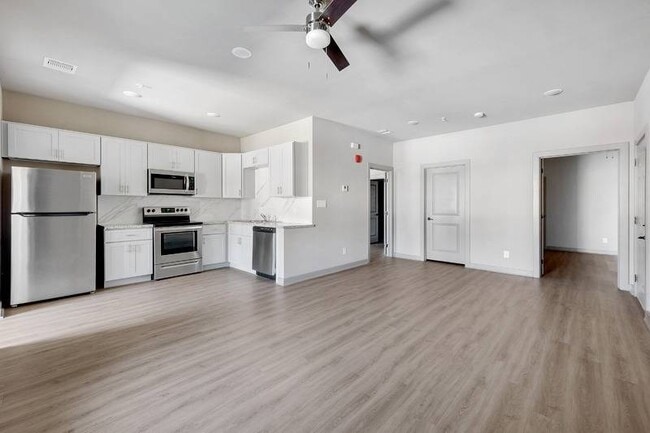Living Room, Kitchen & Dining