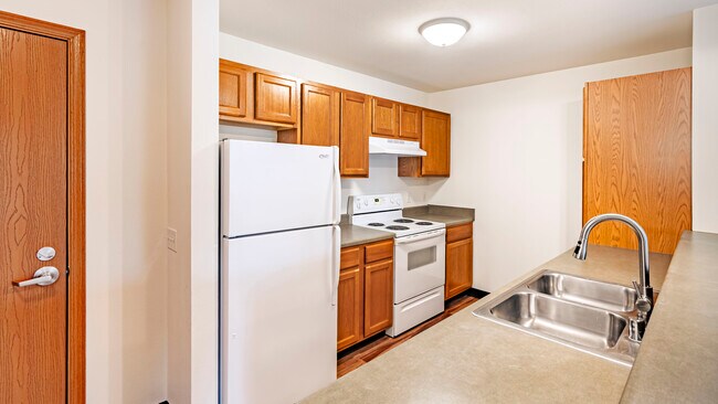 Spacious Kitchens
