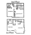 2BR/2.5BA