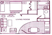 1BR/1BA