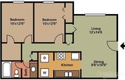 2BR/1BA