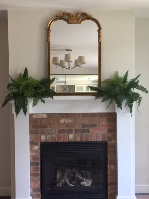 Fireplaced Living Room overlooking park - 100 W 10th St Apartments