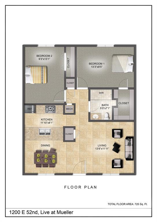 Photo - 1200 E 52nd St Unidad 201