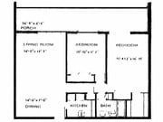 2BR/1BA