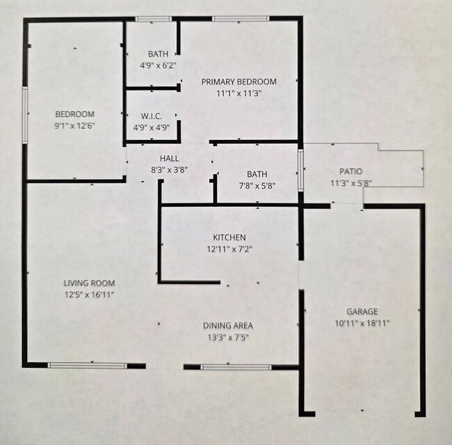 Photo - Two bedroom house for rent with garage