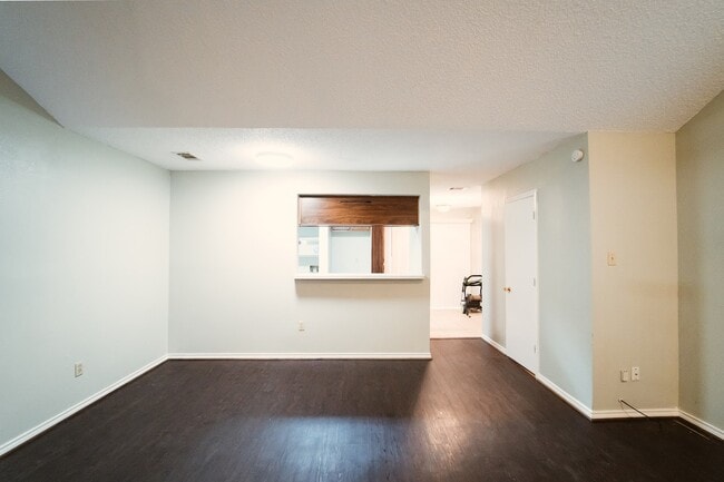 Living room with dining