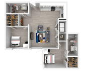 B1 | 2x2 | 1004 sq ft
