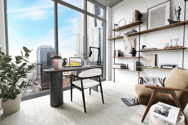 Your home office just got better at One Light Luxury Apartments