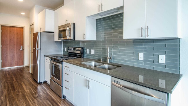 Kitchen with Quartz Countertops - Odin