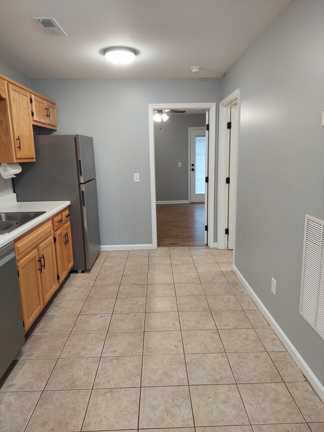 Kitchen w/ Living room view - 1438 Vance Rd