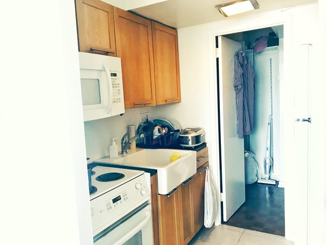 renovated kitchen - 224 W Rittenhouse Square Unit 1515b