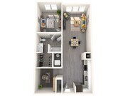 1 Bedroom / 1 Bathroom