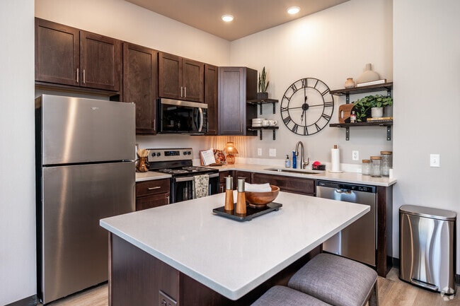 1 dormitorio, 1 baño - 630 pies cuadrados - Cocina - Brick Towne at Kettlestone