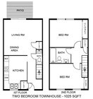 2BR/1.5BA