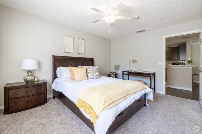 2BR, 2BA - 1,096SF - Primary Bedoom - Heron
