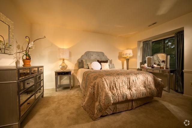 Bedroom - The Bluffs at Fairway Hills Apartments