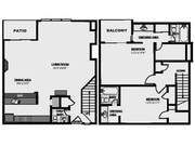 'J' - Our Largest 2 Br/2 & 1/2 Bath Townshouse