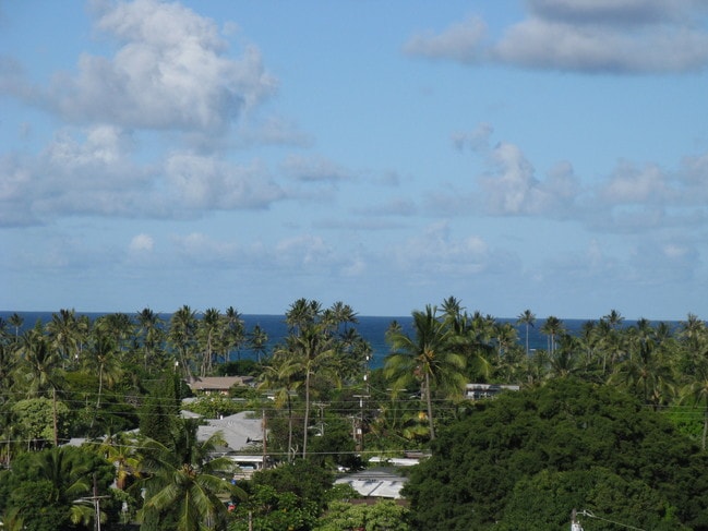 Vista al océano desde Lanai - 14 Aulike St Unidad 807