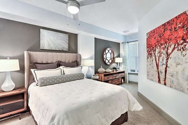 Bedrooms with plenty of room for furnishings