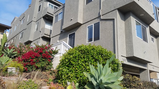 front door to your home - 1428 Hermosa Ave Townhome