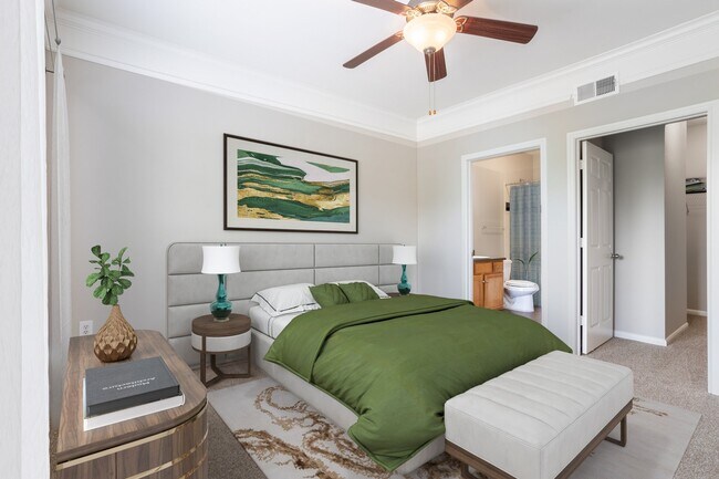Primary Bedroom - Waterford Place at Riata Ranch Apartments