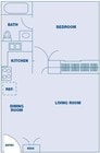 1BR/1BA