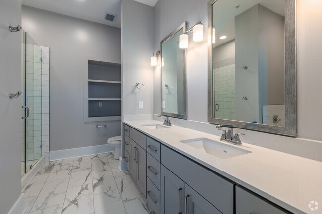 El baño principal de Harvard
