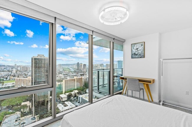 Photo - Brand New Luxury 1BR in Kakaako | High Floor Views, Resort Amenities, AC + Parking | The Park on ... Unit 3307