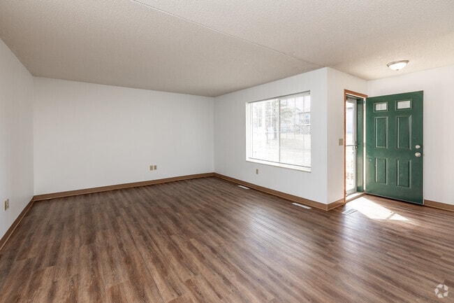 2BR, 1BA - 960 SF - Living Room - The Meadows