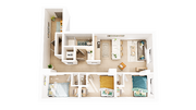 3 Bedroom 1 Bathroom C10