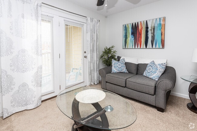 2BR, 2BA - Model - Living Room - The Champion at Bluegrass Apartments