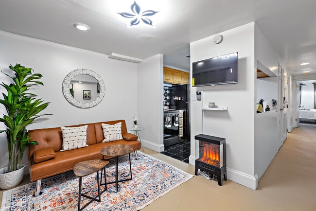 Shared Living Room - 1818 Saint Paul St Apartments Unit B - Room 1